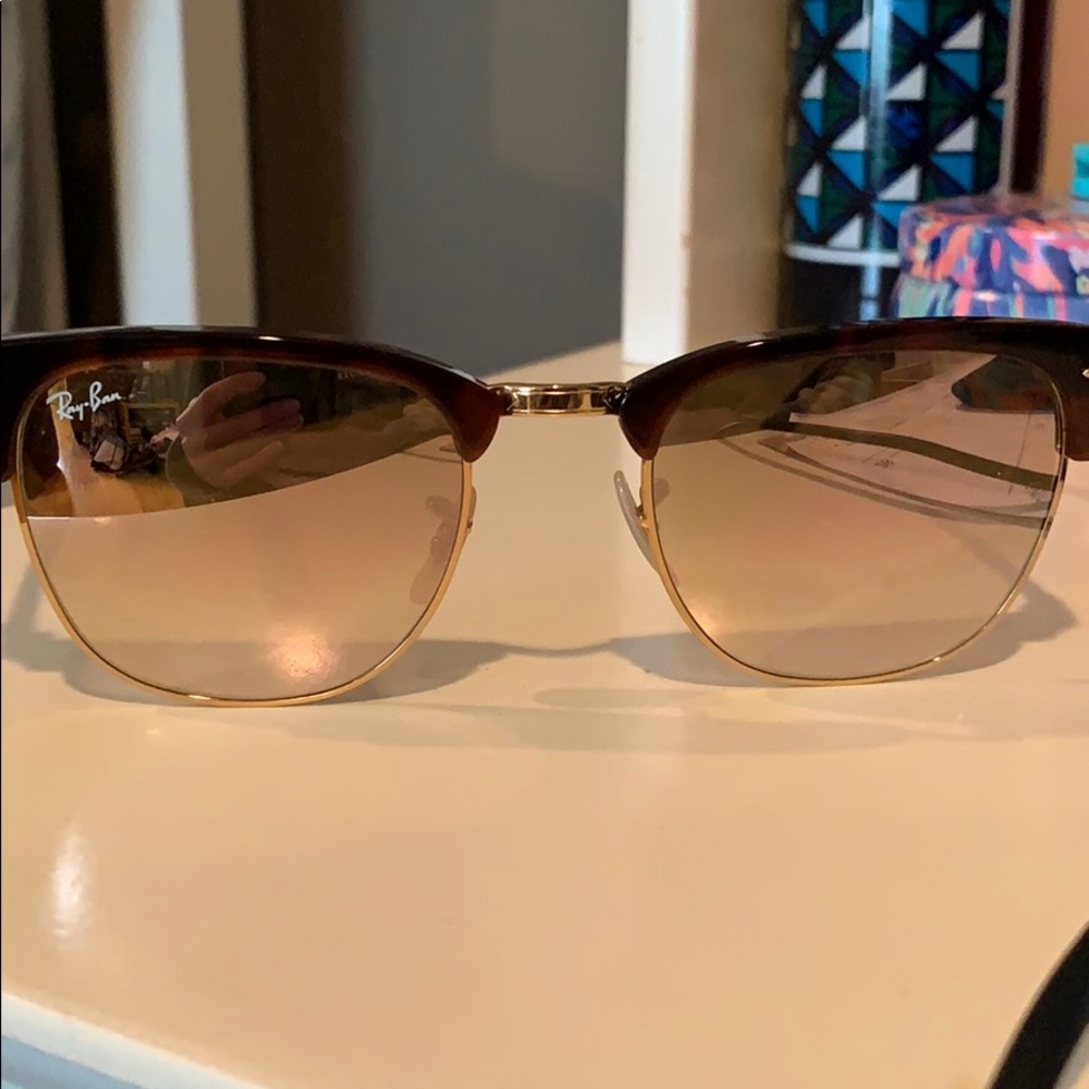 Ray Ban Mirrored Sunglasses
